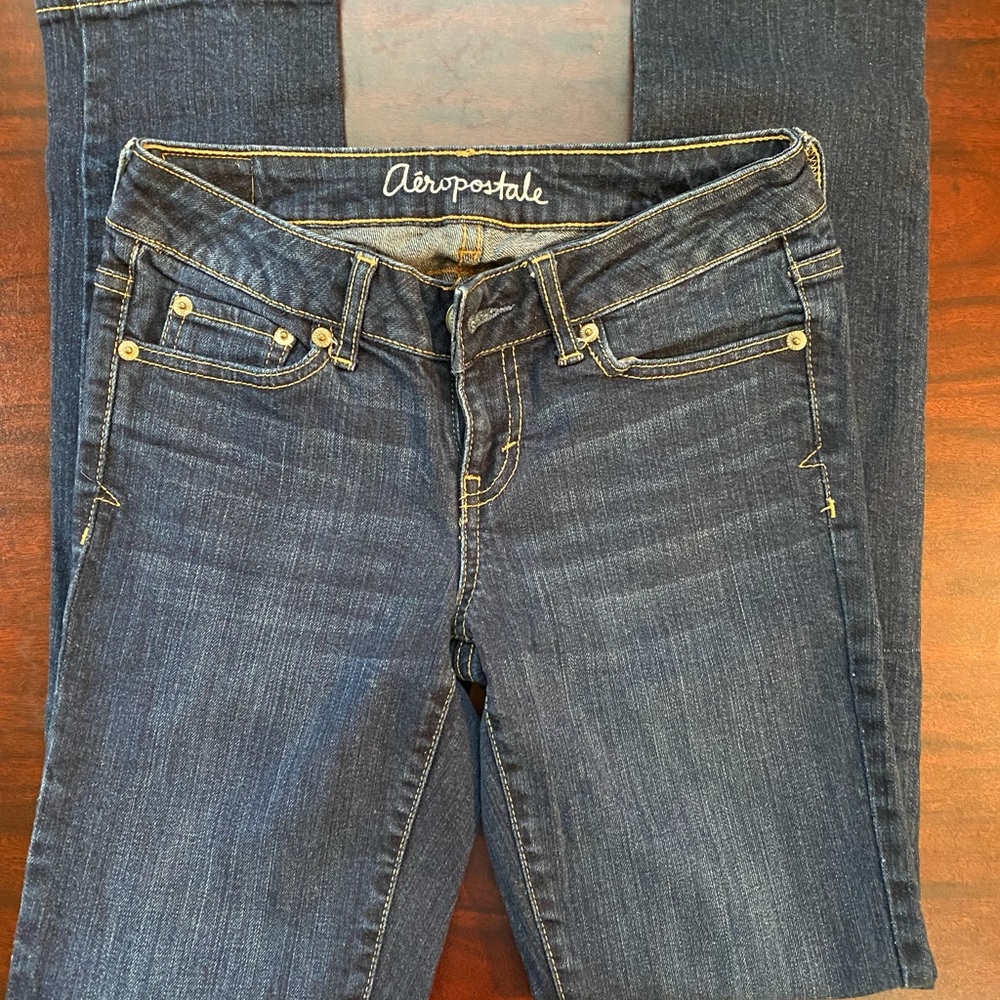 Skinny Jeans Aeropostale Size 0 Short Great Preowned Condition